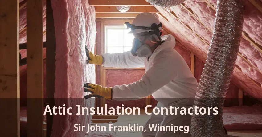 Attic Insulation Contractors Sir John Franklin, Winnipeg - MB