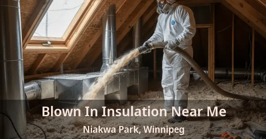 Blown In Insulation Near Me Niakwa Park, Winnipeg - MB