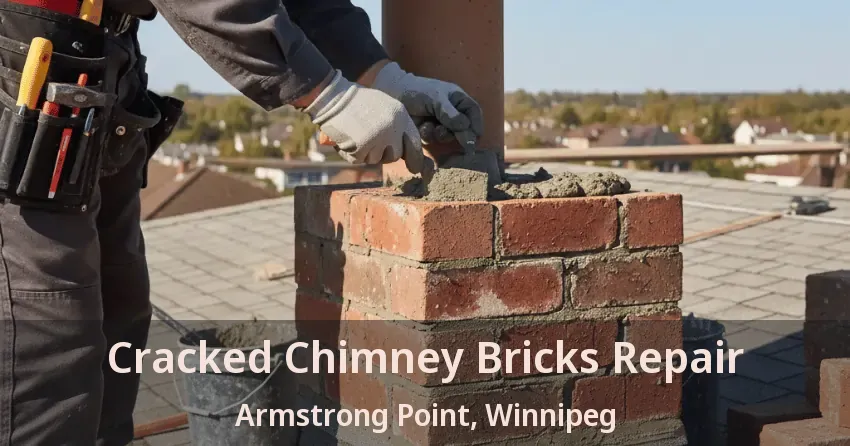Cracked Chimney Bricks Repair Armstrong Point, Winnipeg - MB Cracked Chimney Bricks Repair Armstrong Point, Winnipeg - MB