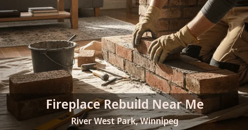 Fireplace Rebuild Near Me River West Park, Winnipeg - MB