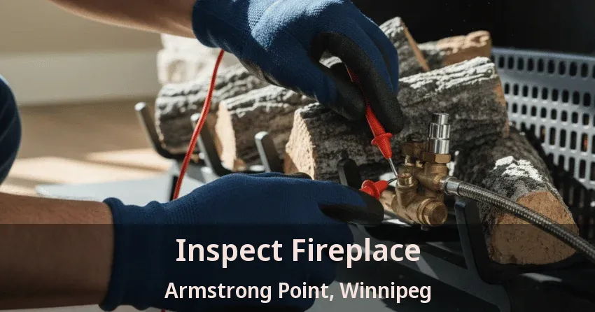 Inspect Fireplace Armstrong Point, Winnipeg - MB